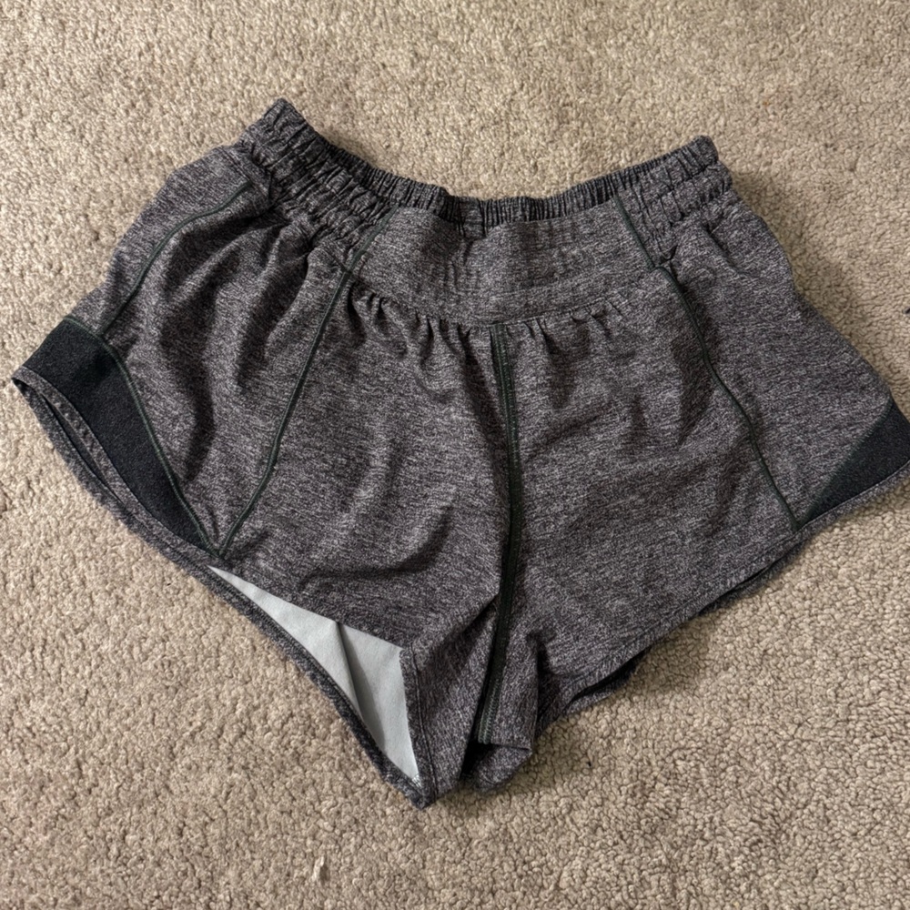 lululemon athletica Charcoal Athletic Shorts